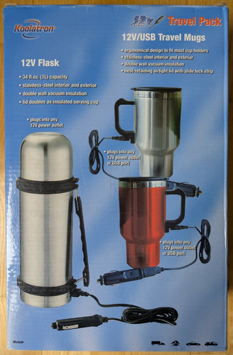 Koolatron usb 12v travel - koolatron,