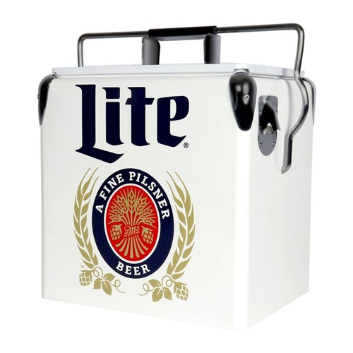 Miller lite retro ice chest - retro,