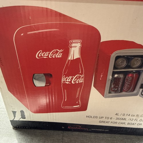 Coca cola mini fridge - 4l,